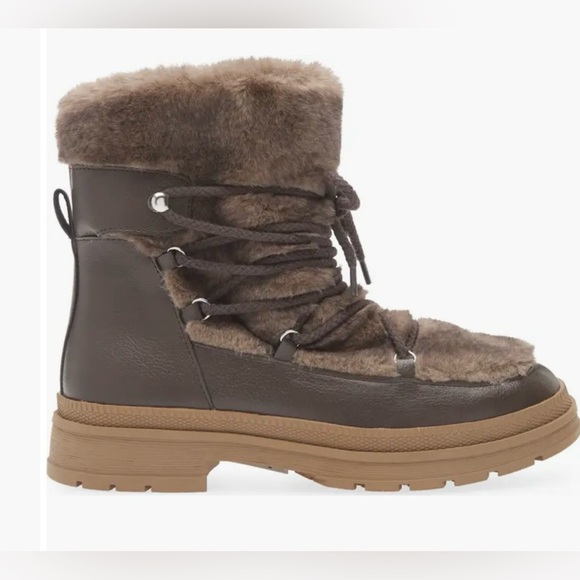 Steve Madden Dione Faux Fur Boot (Women) Sz 7.5 - Picture 2 of 12